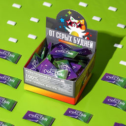 Цена за 50 шт. Жевательная резинка От серых будней, вкус: мята, 1,36 г. Х 50 шт.