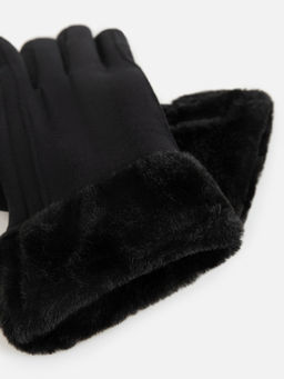 10206420043 Перчатки жен. Vail черный - Concept club фото 4