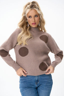 Свитер Зои (мокко) - Эльза фото 4
