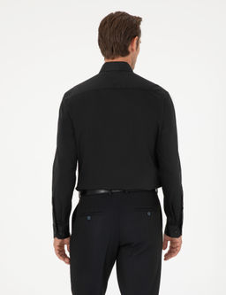 Siyah Regular Fit Uzun Kollu Basic G_mlek - Pierre cardin фото 12