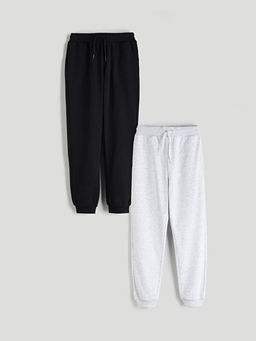 Beli Lastikli K?z ?ocuk Jogger E?ofman Alt 2li