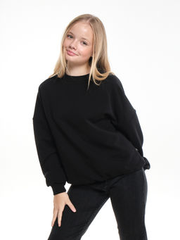 Толстовка для мальчика 22-5621 черный - Mini maxi фото 10