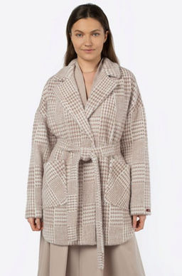 Пальто демисезонное (пояс)