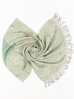 Палантин (шерсть100%) № Тк700/97 - Ганг фото 2