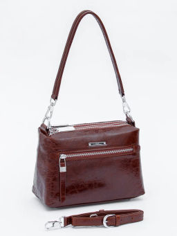 Сумка 0835CB brown Polina&Eiterou