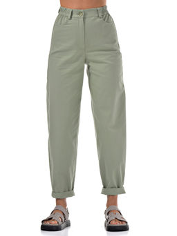 Хлопковые деним брюки ЦВЕТ КРАСНЫЙ! - А+б коллекция фото 8