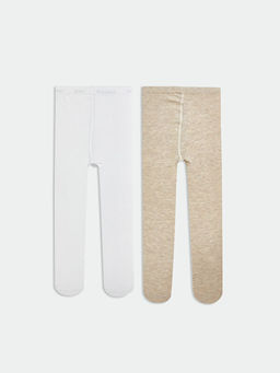 Basic K?z Bebek K?lotlu ?orap 2li