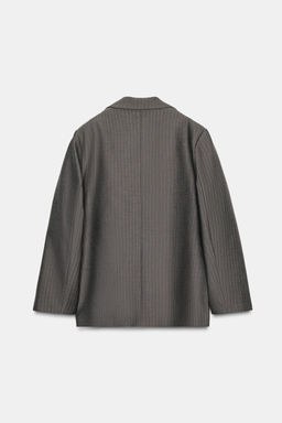 OVERSIZE MULTI-POSITION BUTTON BLAZER - Zara фото 7