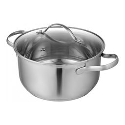 Кастрюля с крышкой Walmer Glasgow, 3 л, цвет хром  фото 2