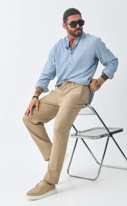 Брюки F511-0891 beige