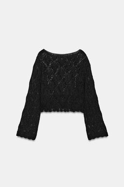 POINTELLE KNIT JUMPER - Zara фото 6