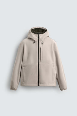 TECHNICAL FLEECE MIX JACKET - Zara фото 6