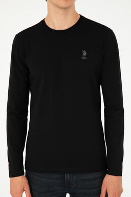 Мужской черный базовый свитшот Неожиданная скидка в корзине - U.s. polo assn фото 6