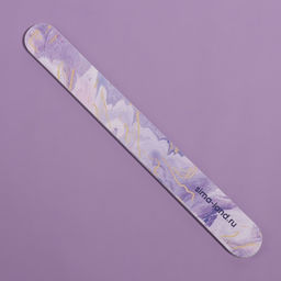 Цена за 3 шт. Пилка для ногтей «Сияй ярче всех!», прямая, 180/240 грит, 18 см, разноцветная