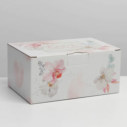 Коробка подарочная сборная, упаковка, «Самой прекрасной», 22 х 15 х 10 см