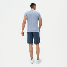 Футболка поло мужская MINAKU REGULAR FIT: серая, р-р 42