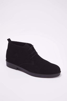 Siyah Hakiki Deri Yarma Suet Bagc?k Detayl? Chealsea Bot TAKAW26BO00017 - Trendyolmilla фото 3