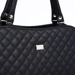 Сумка женская TEXTURA, тоут, средний размер, цвет чёрный  фото 4