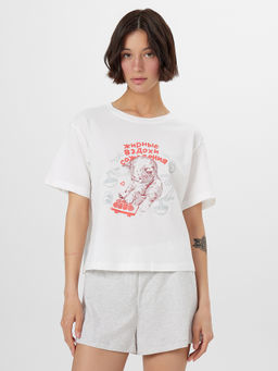 Комплект домашний Mark Formelle женский белый хлопок  фото 3