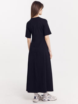 Платье женское в черном цвете черный 152630 - Mark formelle фото 5