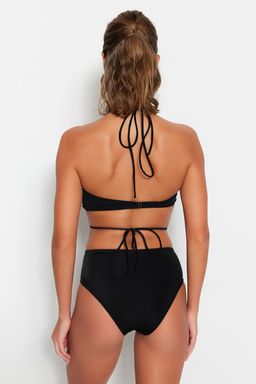 Siyah Y_ksek Bel Hipster Bikini Alt_ TBESS21BA0387 - Trendyolmilla фото 6