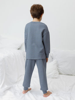 К 1581/светло-серый 4201 Н051 пижама дет