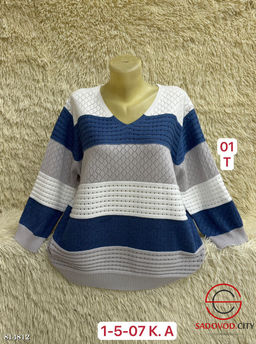 Свитер женский в полоску - Bruno фото 4