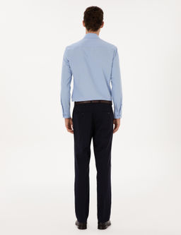 Lacivert Slim Fit Kuma_ Pantolon