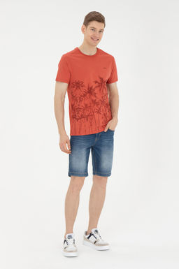 Футболка U.S. Polo Assn. мужская пудровая хлопок фото 10