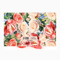 Цена за 5 шт. Коробка под 6 конфет с ячейками «Подарок» 14.8 х 9.5 х 3.5 см