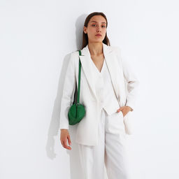 Сумка кросс-боди на молнии, цвет зелёный - Simaland фото 6