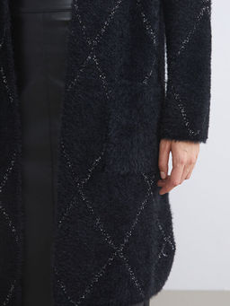 ?al Yaka Desenli Kad?n Triko H?rka