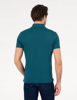 Z_mr_t Polo Yaka Slim Fit Basic Merserize T-shirt