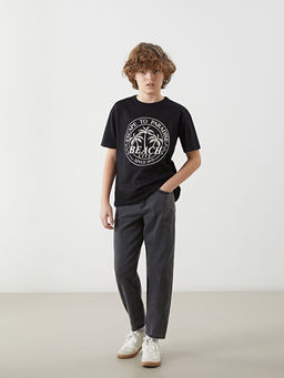 Beli Ayarlanabilir Lastikli Erkek ?ocuk Jean Pantolon