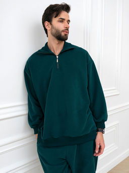 Толстовка мужская Пич Изумрудный