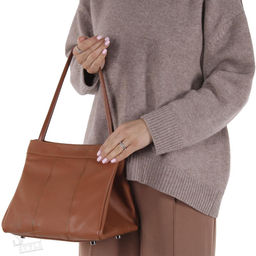 Сумка женская кожаная 9356-33VG brown Vitelli Grassi в Новосибирске