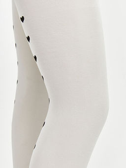 Bask?l? K?z ?ocuk ?nce K?lotlu ?orap 2li