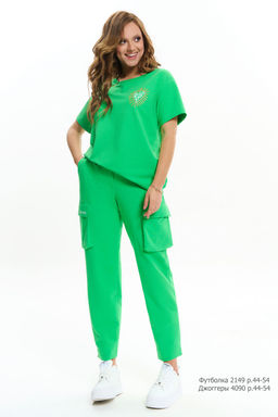 Брюки AVE RARA 4090 Малахитовый зеленый