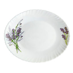 Тарелка обеденная 24,1 см Лилу 7131-2 (стеклокерамика) (ПС0052-48) (JEWEL)