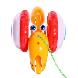 Каталка на верёвочке Улиточка, световые эффекты, цвета МИКС - Simaland фото 9