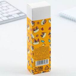 Цена за 10 шт. Ручка пиши-стирай, синяя паста, гелевая, 0.5 мм с колпачком «Кот»