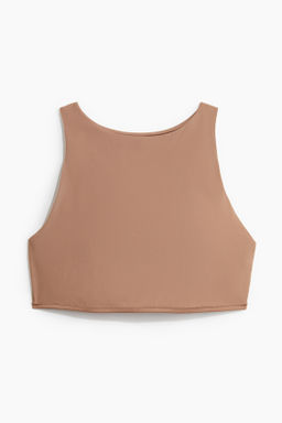 Sujetador de microfibra acolchado con escote alto - H&m фото 2
