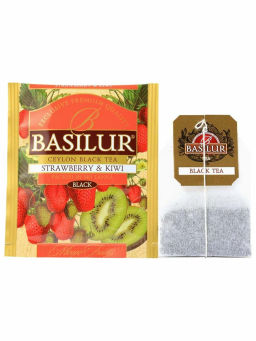 Коллекция Волшебные фрукты /Киви и Клубника/ (70170) 25 саше / (BASILUR)