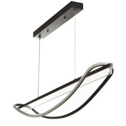 Светильник «Санди» LED 120 Вт 3000-6000К черный 100×12×11-110 см