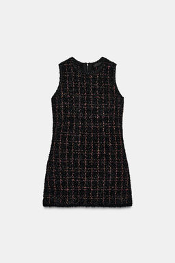 TEXTURED MINI KNIT DRESS - Zara фото 4