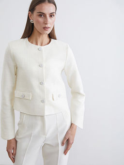 Bisiklet Yaka Kad?n Ceket