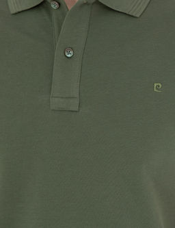 Haki Slim Fit Basic Ti__rt