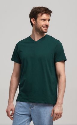 Футболка F111-6000b-V d.green - Fine joyce фото 3