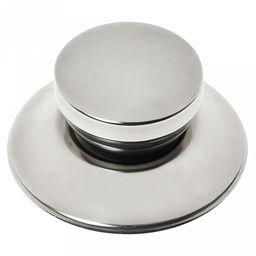 Ручка-кнопка для крышки д6,8см h3,5см, из нержавеющей стали, на картоне (Китай)