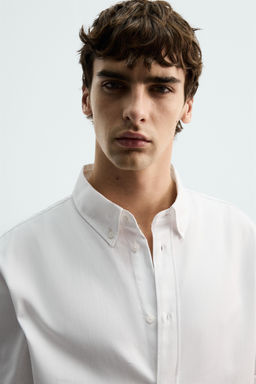REGULAR FIT TEXTURED SHIRT - Zara фото 14